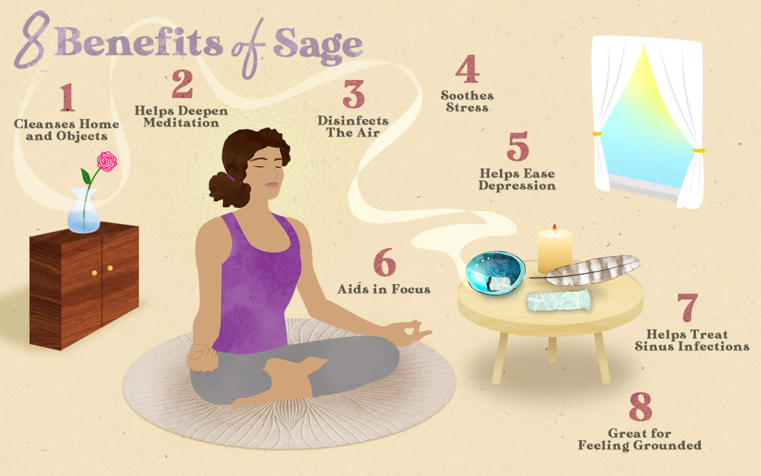 8 Unique Benefits Of Burning Sage Purple Canyon