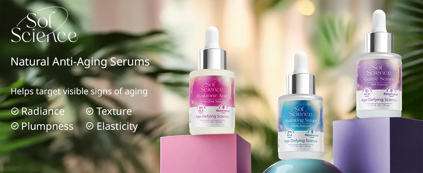 Lightweight Anti-Aging Hyaluronic Serum