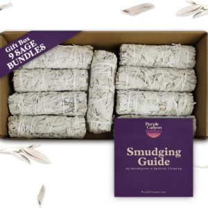 White Sage Smudge Sticks 9-Pack