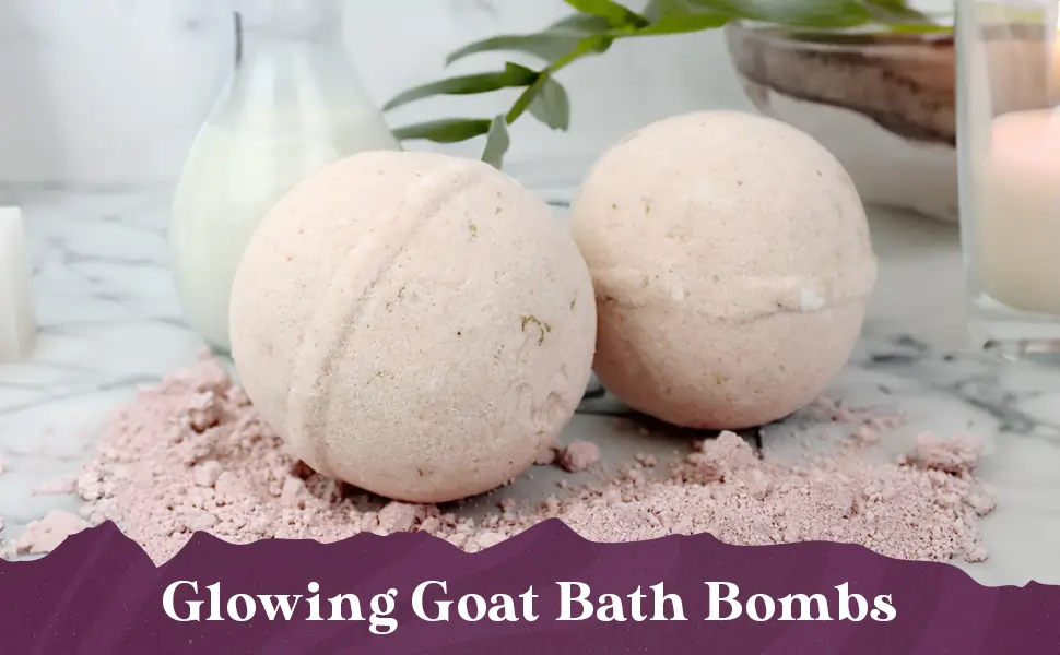 Goat Milk Bath Bomb for Sensitive Skin