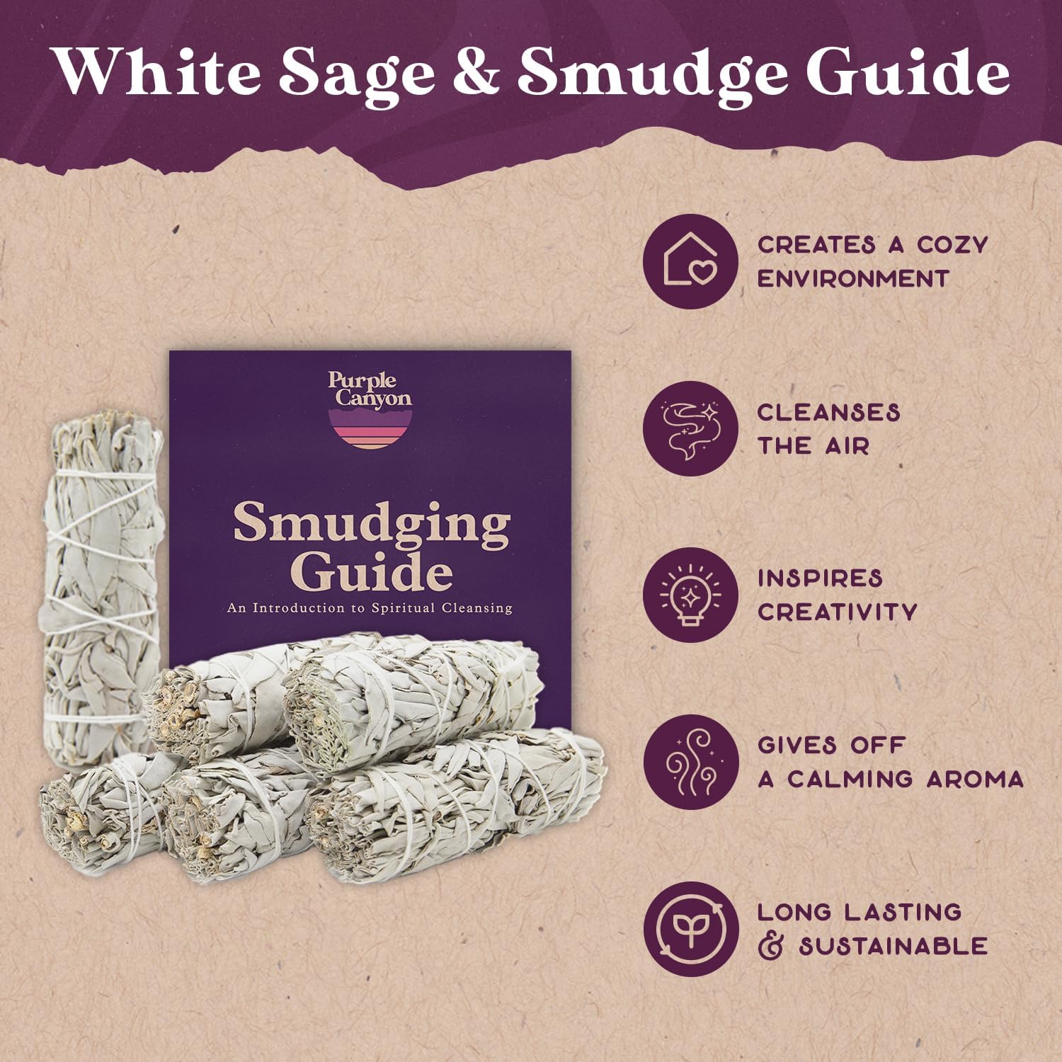 White Sage Bundles 6-Pack