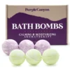 Lavender and Eucalyptus Mint: Bath Bomb Set – 6 Pack