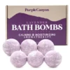 Relaxing: Lavender Bath Bombs – 6 Pack