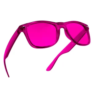 Color Therapy Glasses: Magenta