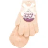 Overnight Moisturizing Spa Socks and Gloves: Peach