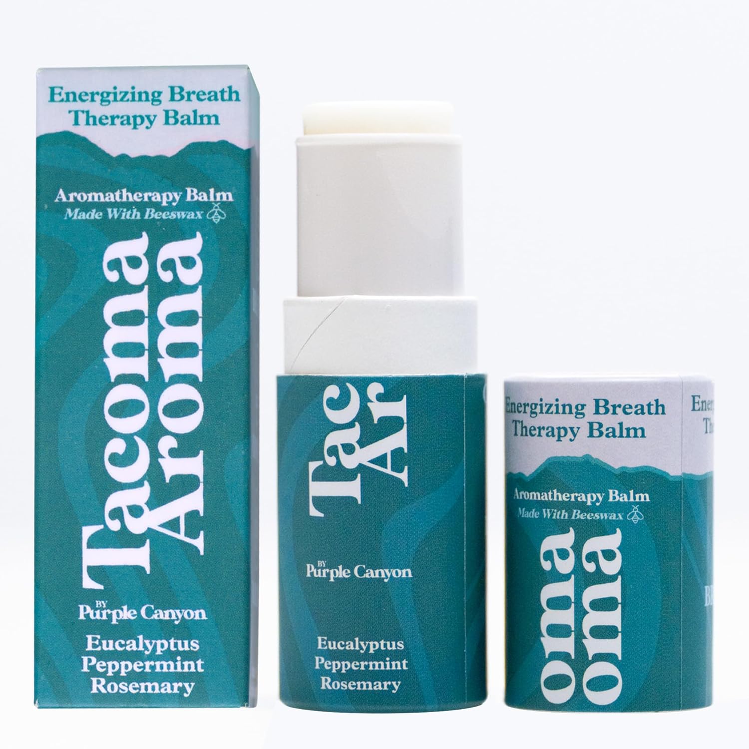 Aromatherapy Balm: Energizing Breath Eucalyptus, Peppermint & Rosemary