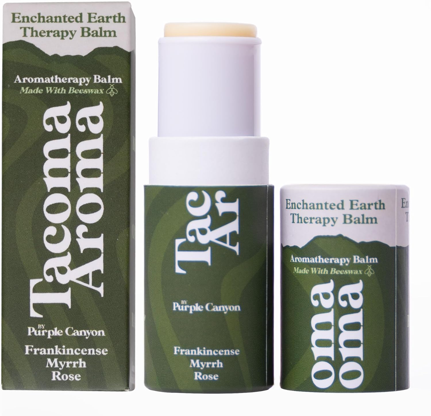 Aromatherapy Balm: Enchanted Earth – Frankincense, Myrrh & Rose
