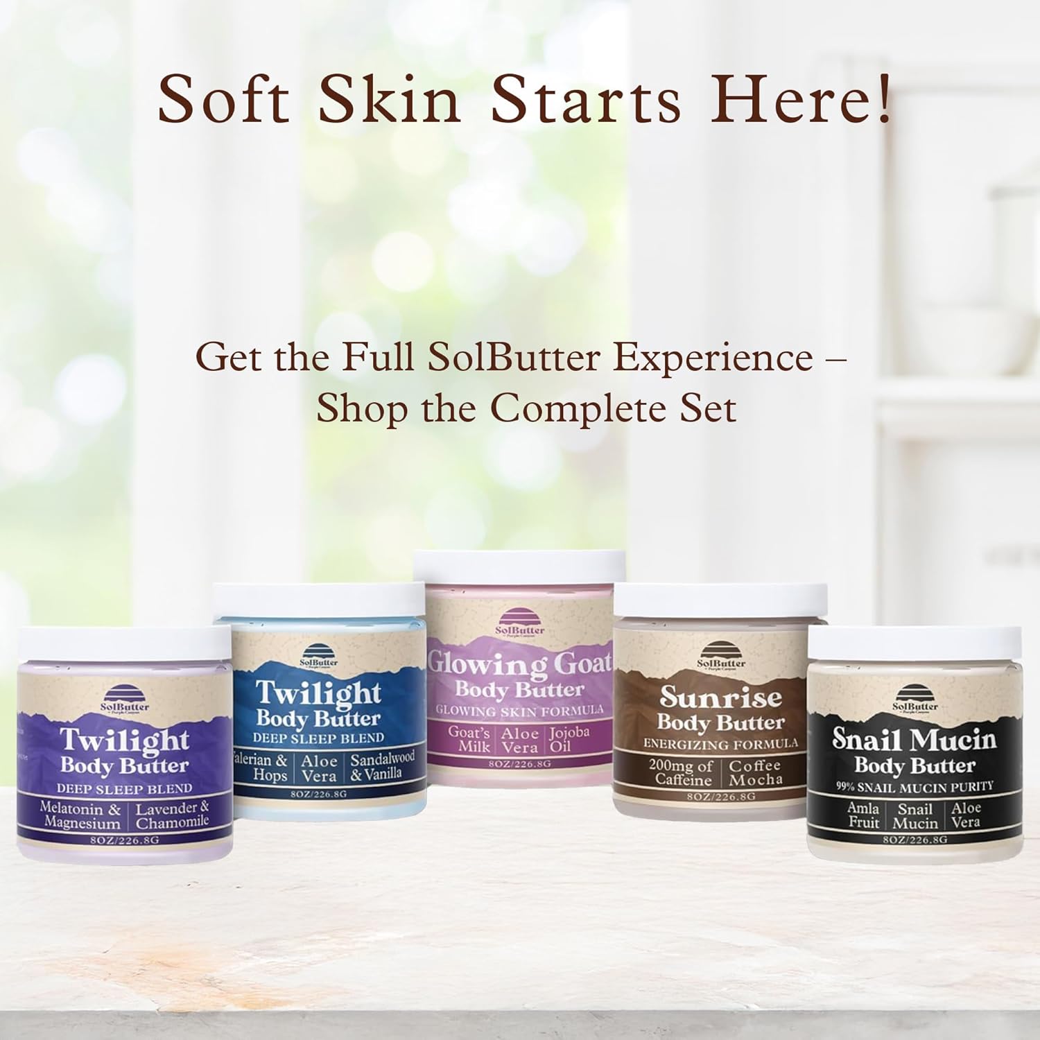 Sunrise Whipped Body Butter 8oz