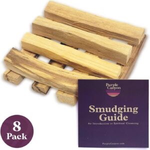 8 Pack for Smudging, Meditation and Stress Relief