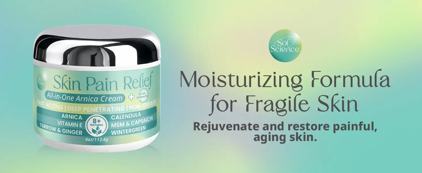 Arnica Cream Extra Strength Pain Relief – 4 oz