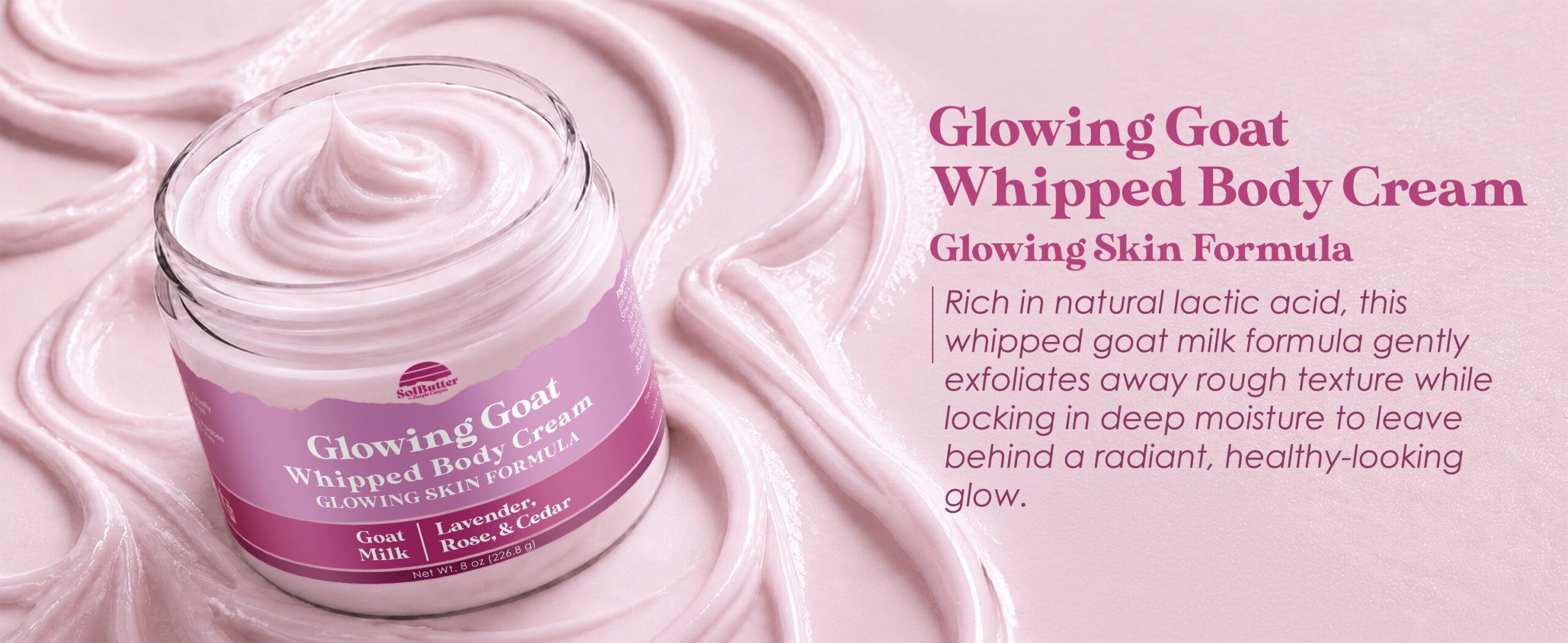 Purple Canyon Glowing Goat Whipped Body Butter 8 oz