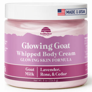 Purple Canyon Glowing Goat Whipped Body Butter, 8 oz