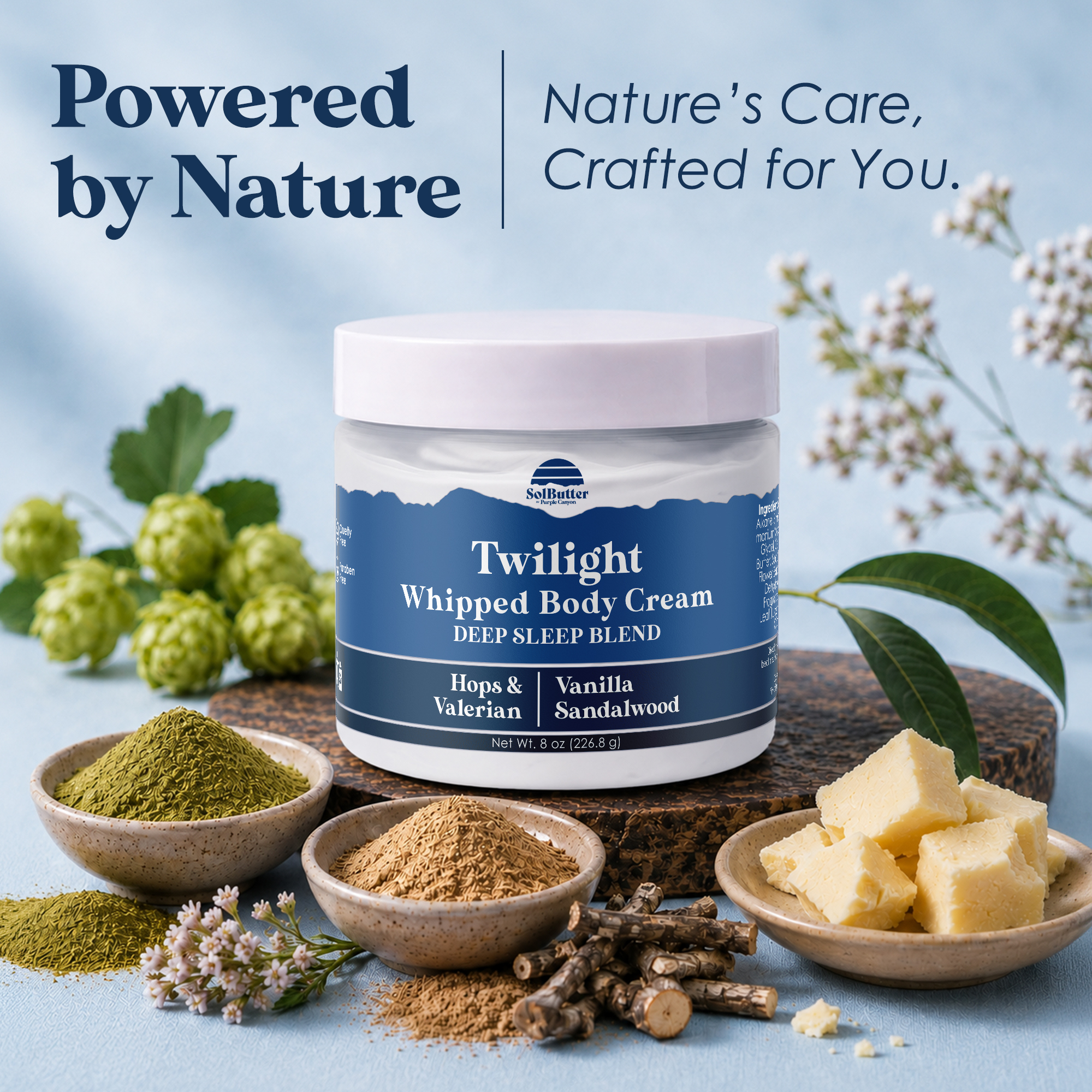 Purple Canyon Twilight Hops Valerian Body Butter 8 oz