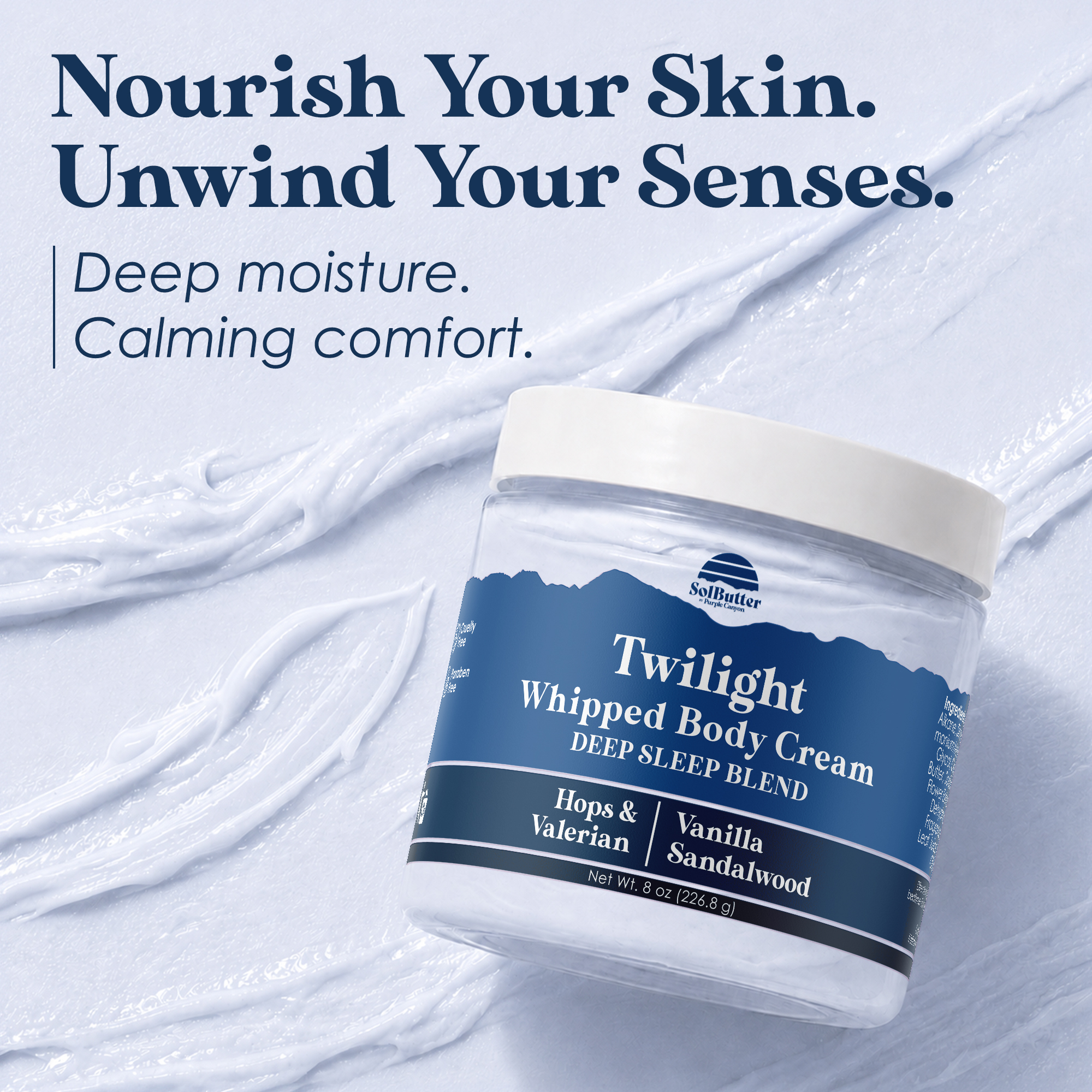 Purple Canyon Twilight Hops Valerian Body Butter 8 oz