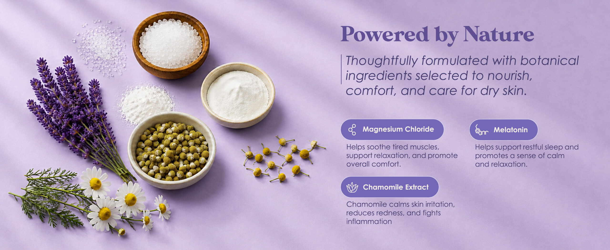 Purple Canyon Twilight Magnesium + Melatonin Whipped Body Butter 8 oz