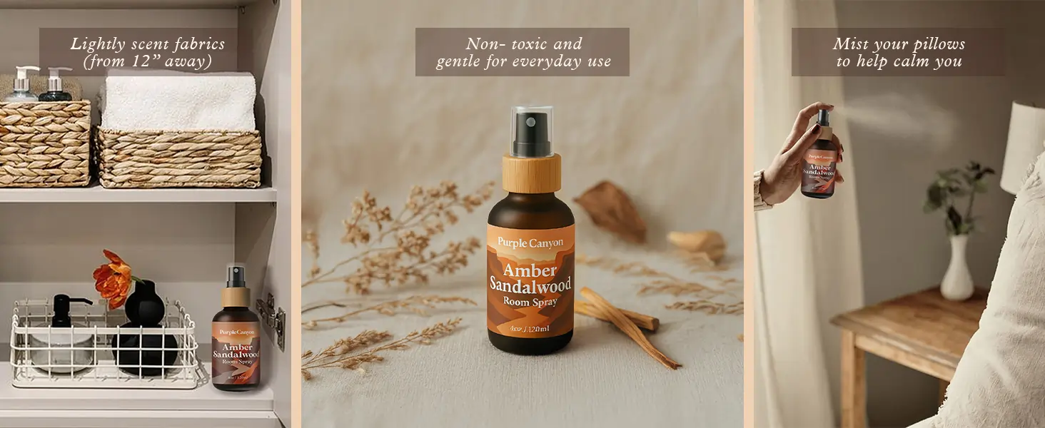 Room and Linen Spray: Vanilla & Lavender with Tonka - 4 oz