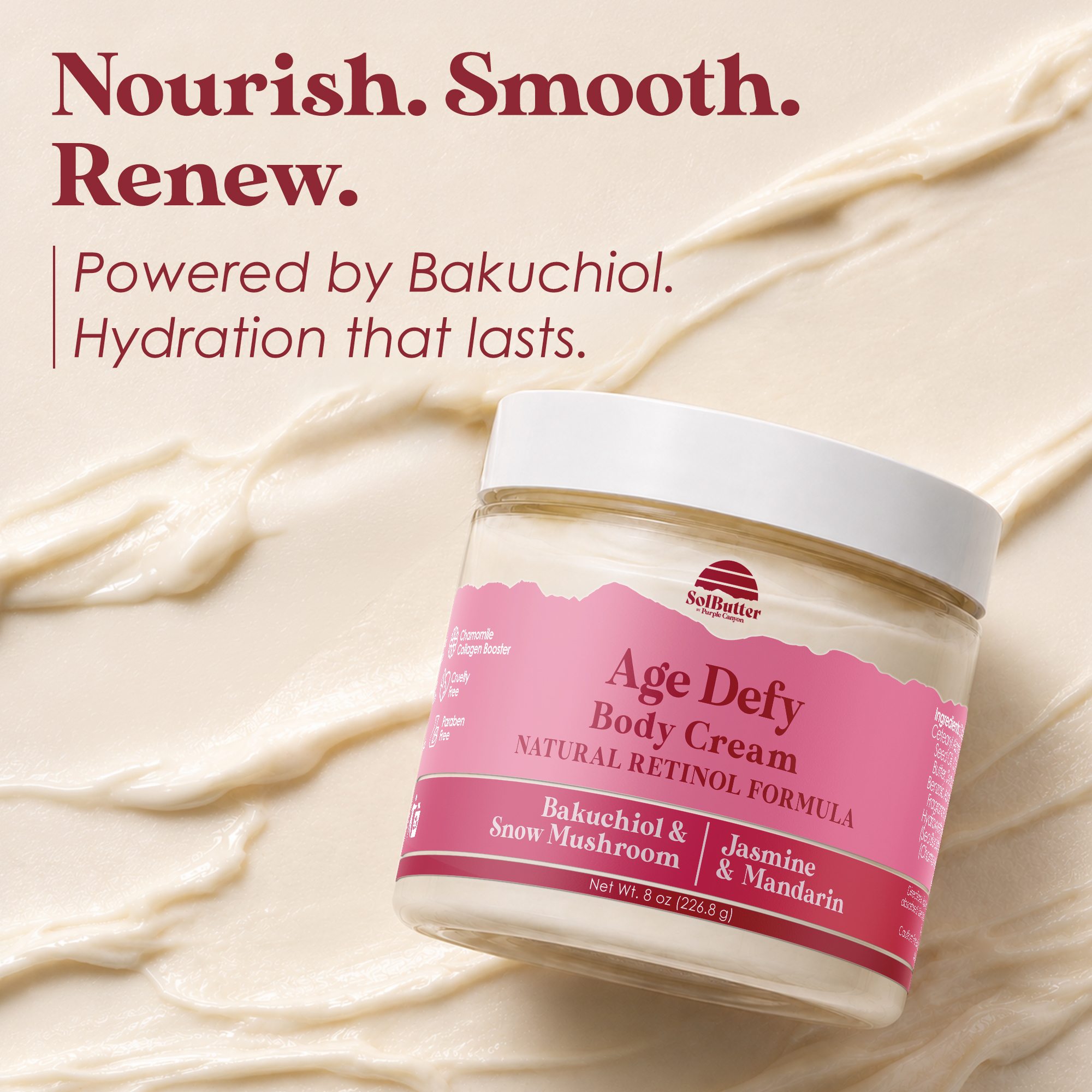 Purple Canyon Age Defy Whipped Body Cream