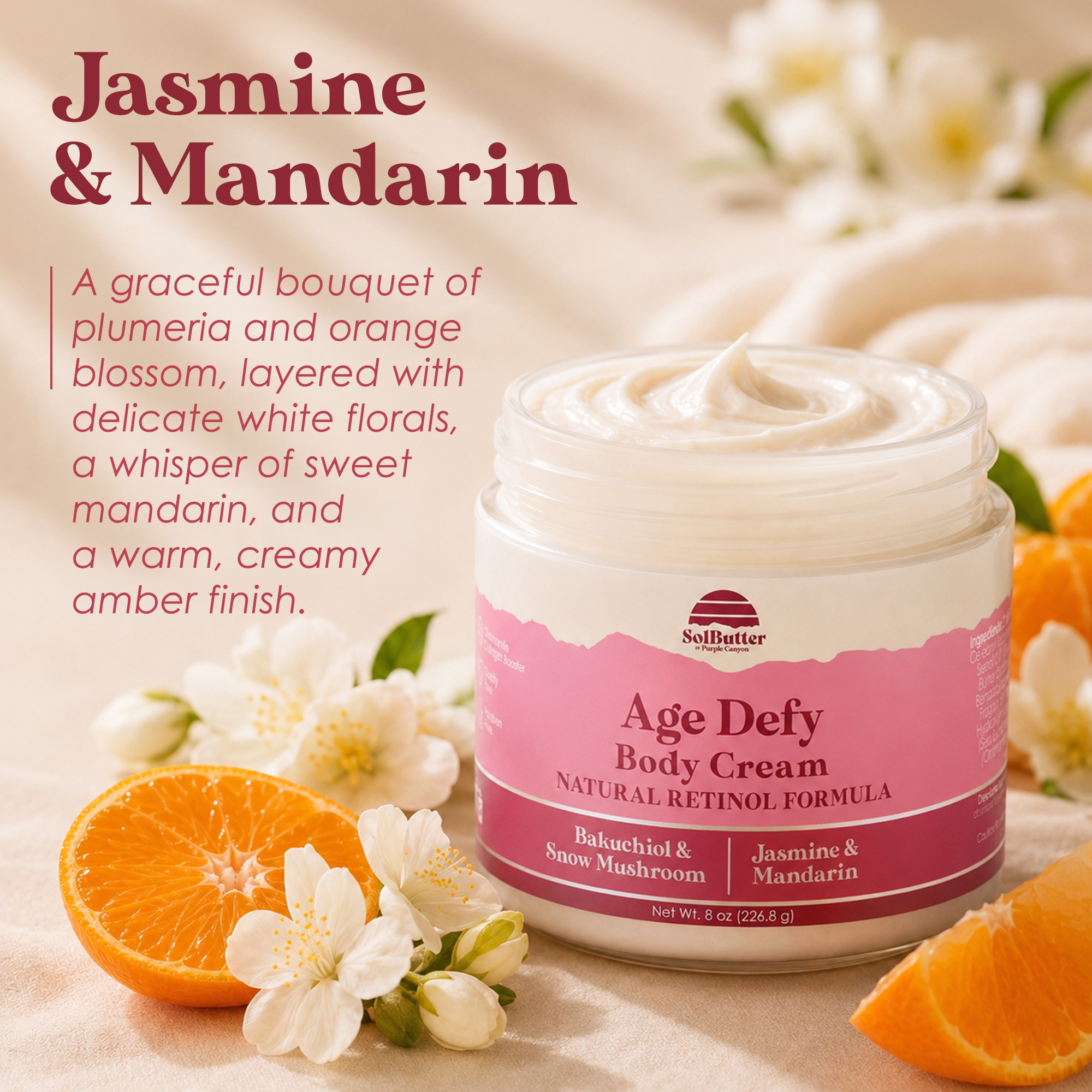 Purple Canyon Age Defy Whipped Body Cream