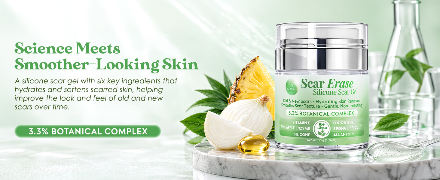Sol Science Advanced Silicone Scar Cream