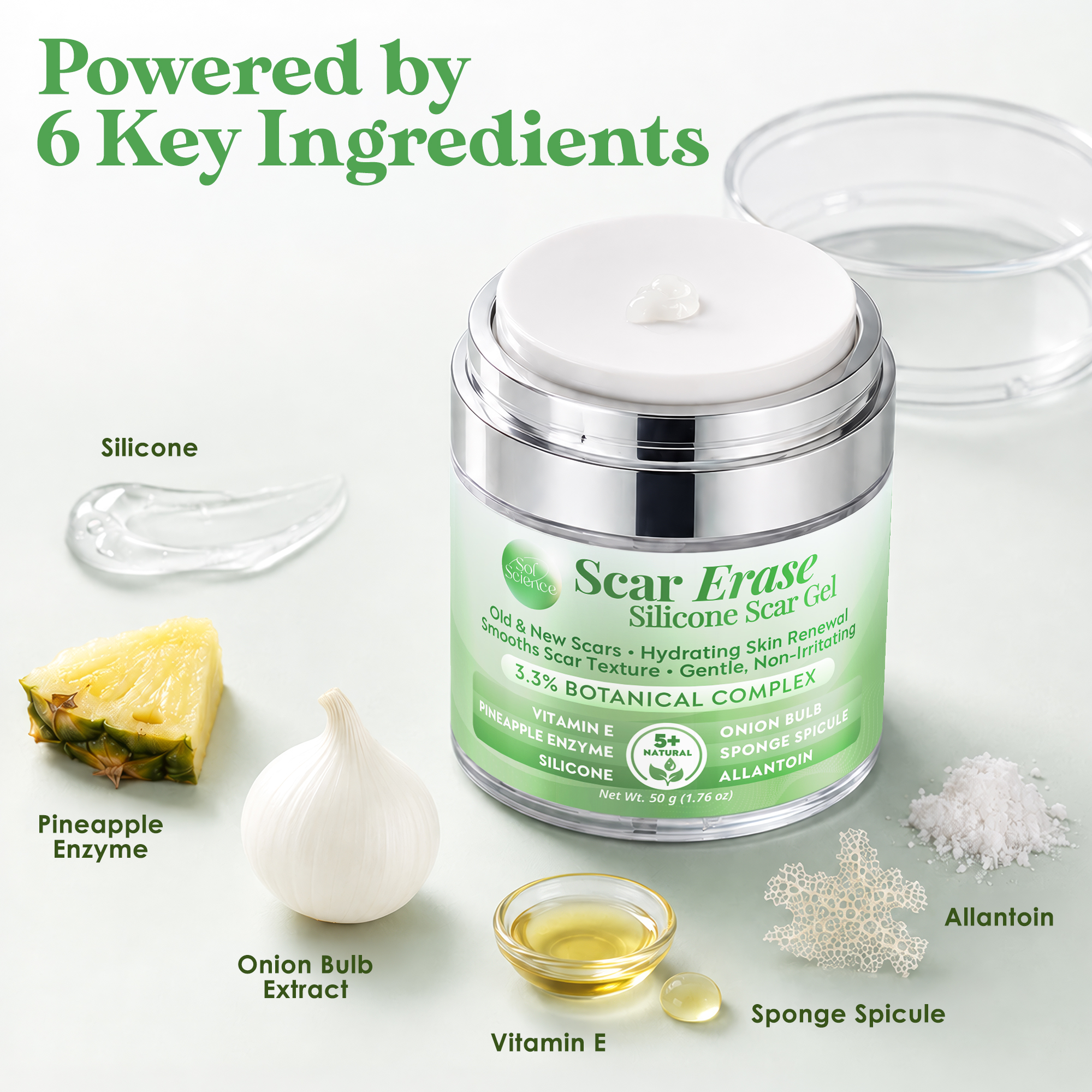 Sol Science Advanced Silicone Scar Cream