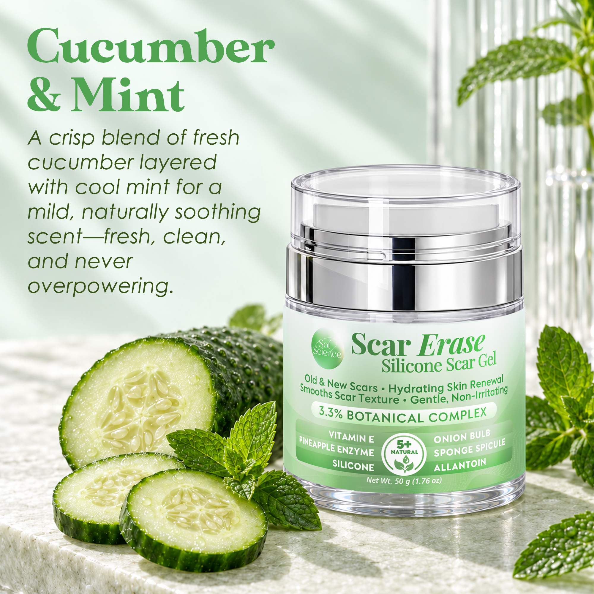 Sol Science Advanced Silicone Scar Cream